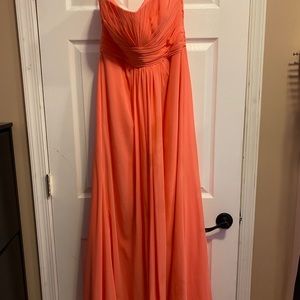 David’s bridal bridesmaid dress